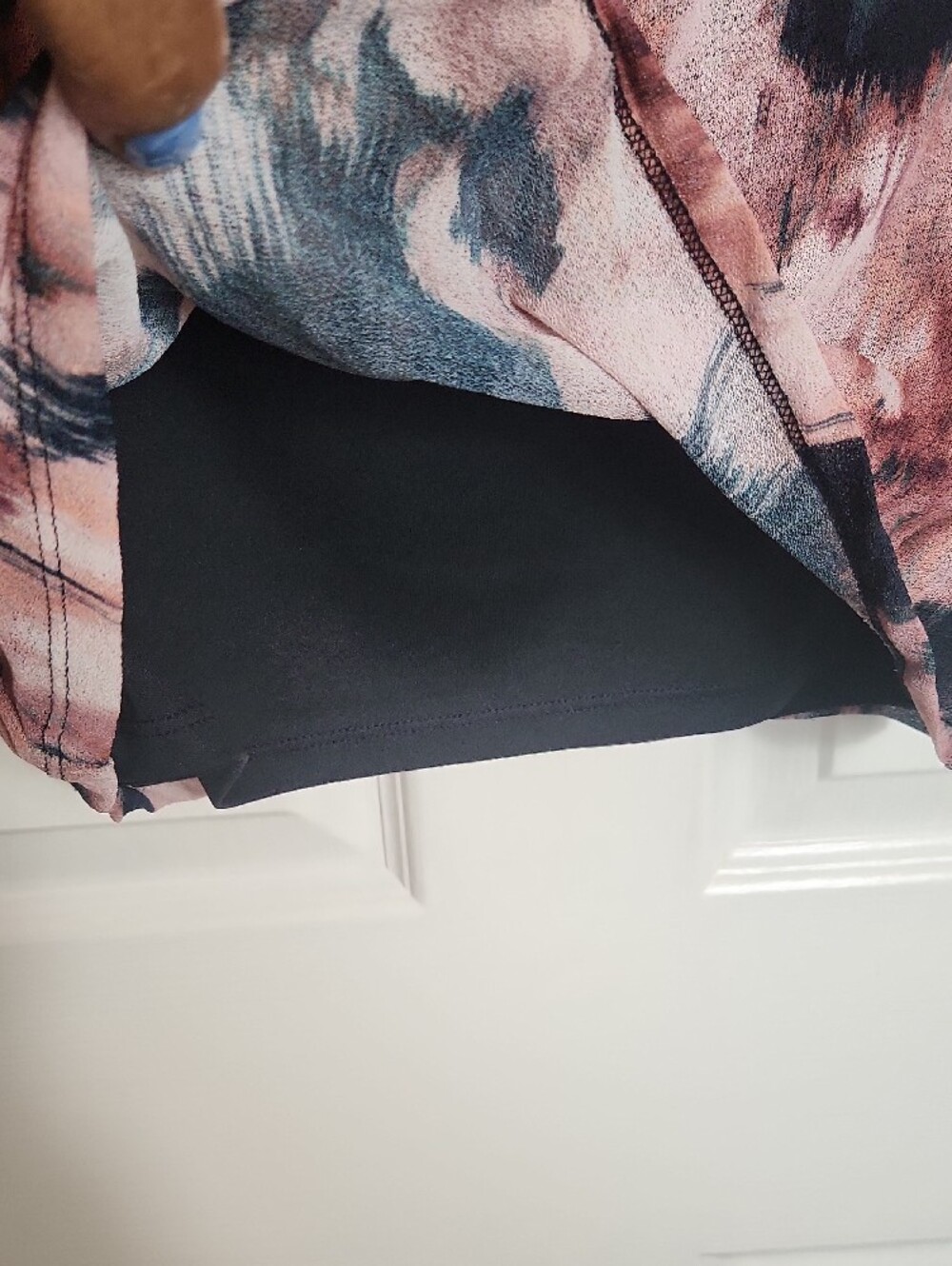 Abercrombie & Fitch Pink and Black Floral Tank - Picture 6 of 6